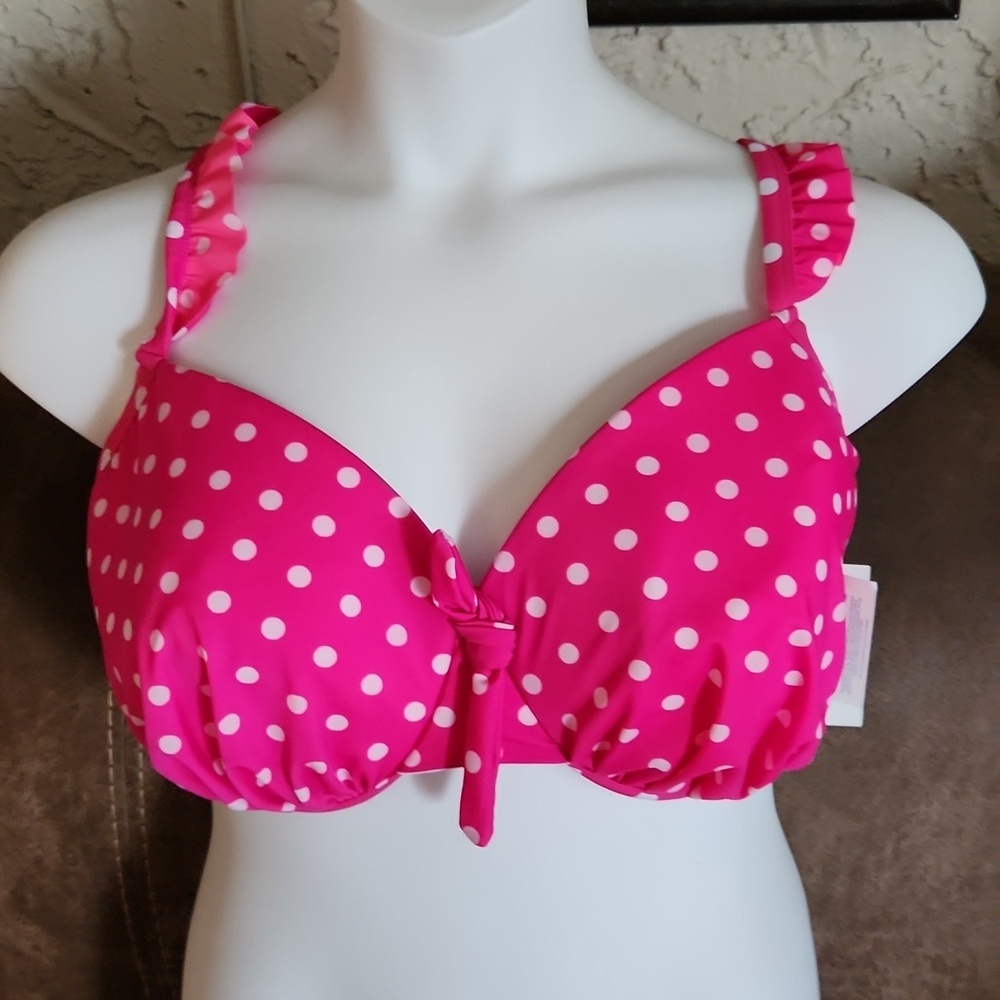 NWT! Island Ray's underwire swim top